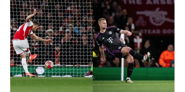 Varmblodig Champions League, heftig konfrontasjon mellom Arsenal og Bayern Varmblodig Champions League, heftig konfrontasjon mellom Arsenal og Bayern
